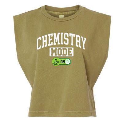 Chemistry Mode on Funny Science Chemistry Chemist Garment-Dyed Women's Muscle Tee