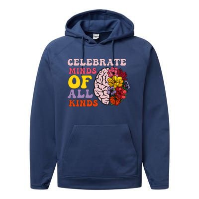 Celebrate Minds Of All Kinds Performance Fleece Hoodie