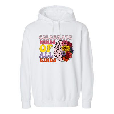 Celebrate Minds Of All Kinds Garment-Dyed Fleece Hoodie