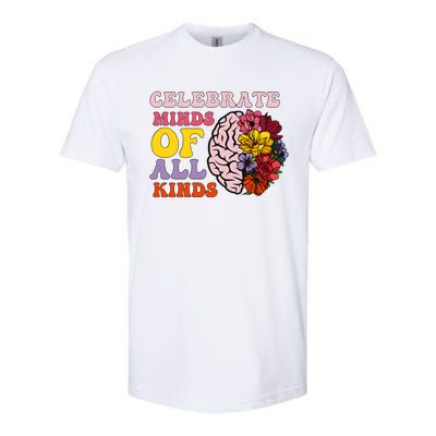 Celebrate Minds Of All Kinds Softstyle CVC T-Shirt