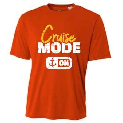 Cruise Mode On Gift Cooling Performance Crew T-Shirt