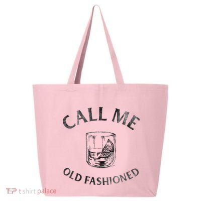 Call Me Old Fashioned Cocktail Glass 25L Jumbo Tote