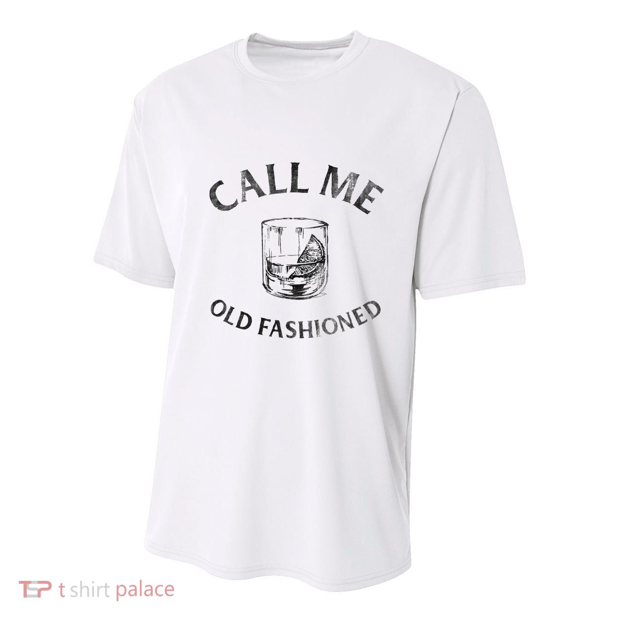 Call Me Old Fashioned Cocktail Glass Youth Performance Sprint T-Shirt