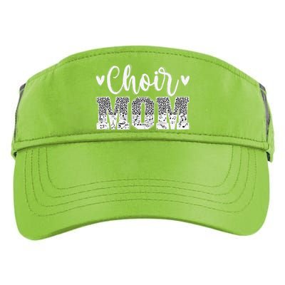 Choir Mom Of A Choir Member Leopard Choir Mother Adult Drive Performance Visor