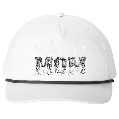 Choir Mom Of A Choir Member Leopard Choir Mother Snapback Five-Panel Rope Hat