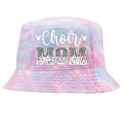 Choir Mom Of A Choir Member Leopard Choir Mother Tie-Dyed Bucket Hat