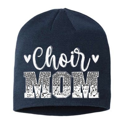 Choir Mom Of A Choir Member Leopard Choir Mother Sustainable Beanie