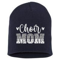 Choir Mom Of A Choir Member Leopard Choir Mother Short Acrylic Beanie