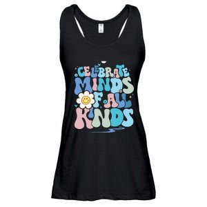 Celebrate Minds Of All Kinds Neurodiversity Ladies Essential Flowy Tank