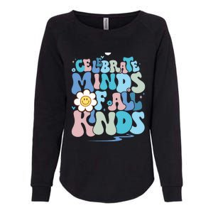 Celebrate Minds Of All Kinds Neurodiversity Womens California Wash Sweatshirt