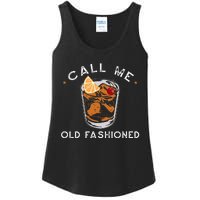 Call Me Old Fashioned Whiskey Drinking Ladies Essential Tank