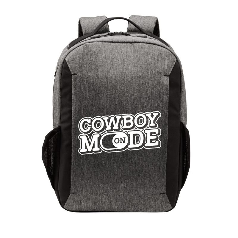 Cowboy Mode On Gift Horse Riding Horse Western Rodeo Cowboy Funny Gift Vector Backpack