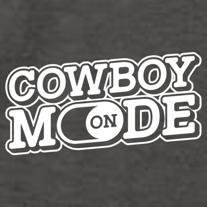 Cowboy Mode On Gift Horse Riding Horse Western Rodeo Cowboy Funny Gift Vector Backpack