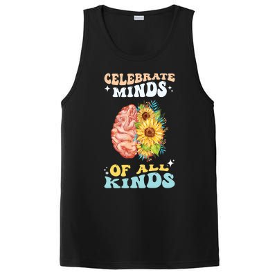 Celebrate Minds Of All Kinds Neurodiversity Autism Awareness PosiCharge Competitor Tank