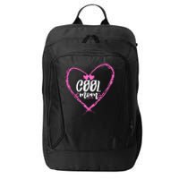 Cool Moms Official Club Member Funny Cute City Backpack