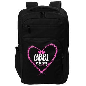 Cool Moms Official Club Member Funny Cute Impact Tech Backpack