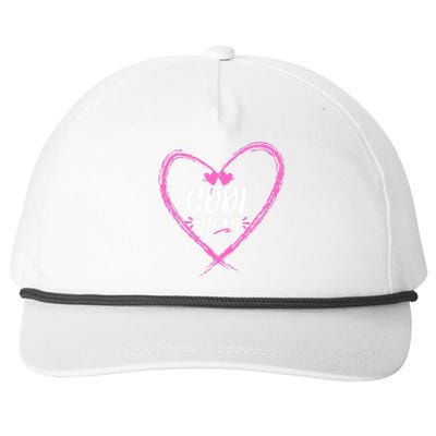 Cool Moms Official Club Member Funny Cute Snapback Five-Panel Rope Hat