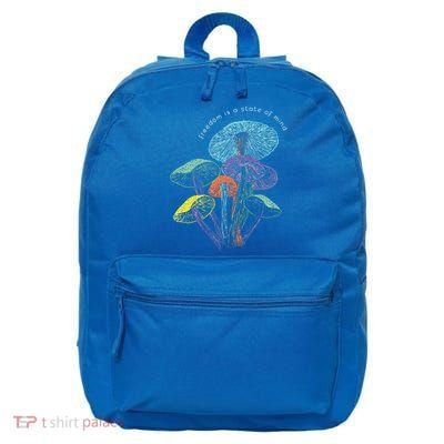 Colourful mushrooms of imagination  16 in Basic Backpack