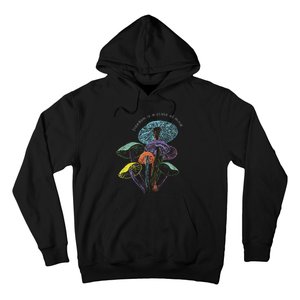 Colourful Mushrooms Of Imagination Hoodie