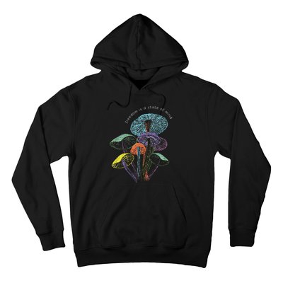 Colourful Mushrooms Of Imagination Hoodie