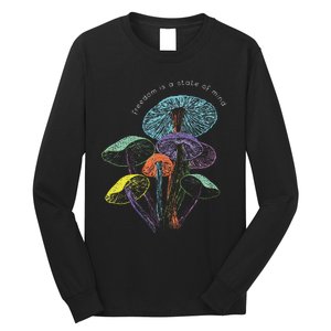 Colourful Mushrooms Of Imagination Long Sleeve Shirt