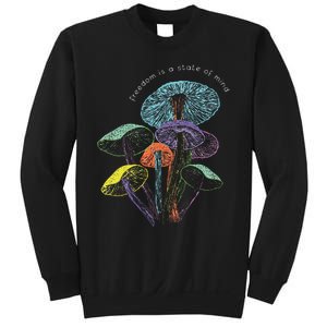 Colourful Mushrooms Of Imagination Sweatshirt