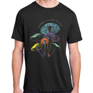 Colourful Mushrooms Of Imagination Adult ChromaSoft Performance T-Shirt