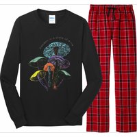 Colourful Mushrooms Of Imagination Long Sleeve Pajama Set