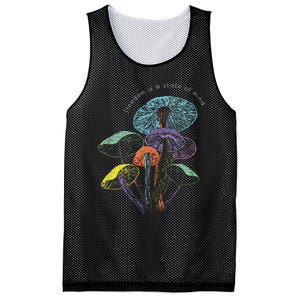 Colourful Mushrooms Of Imagination Mesh Reversible Basketball Jersey Tank