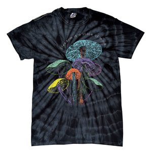 Colourful Mushrooms Of Imagination Tie-Dye T-Shirt