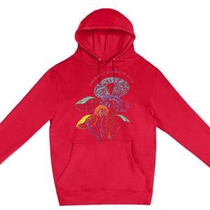 Colourful Mushrooms Of Imagination Premium Pullover Hoodie