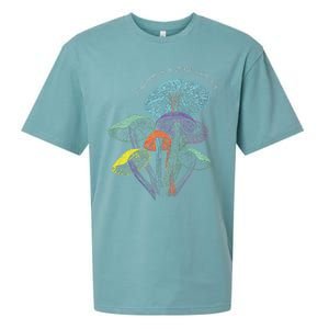 Colourful Mushrooms Of Imagination Sueded Cloud Jersey T-Shirt