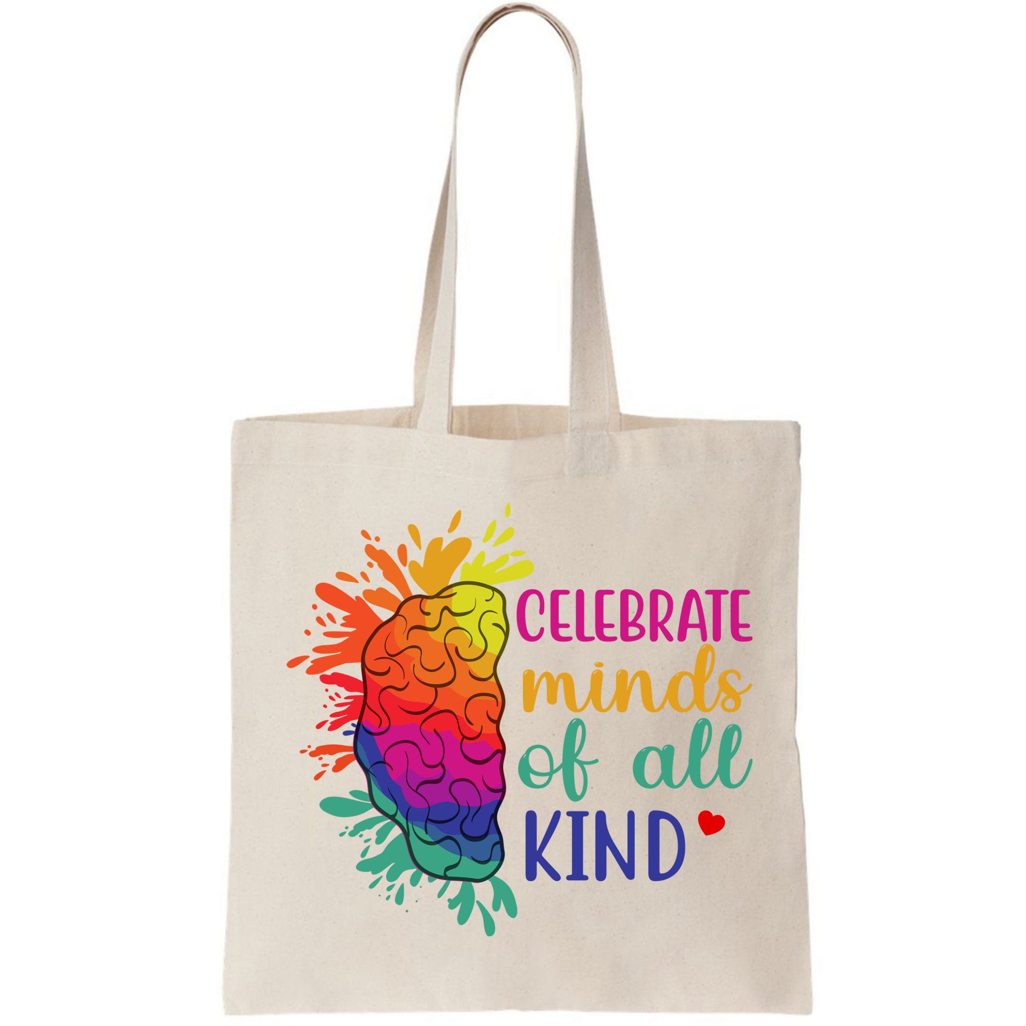Celebrate Minds Of All Kind Neurodiversity Brain Bag