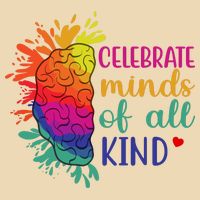 Celebrate Minds Of All Kind Neurodiversity Brain Bag