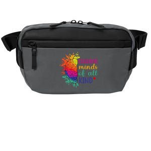 Celebrate Minds Of All Kind Neurodiversity Brain Crossbody Pack