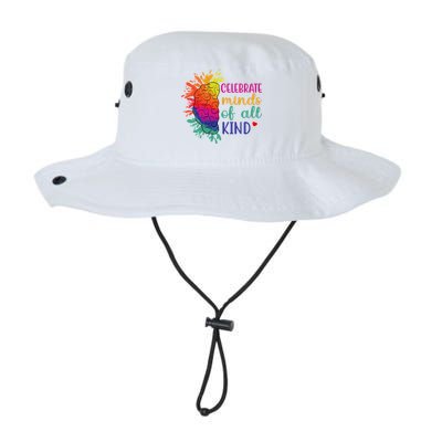 Celebrate Minds Of All Kind Neurodiversity Brain Bucket Hat