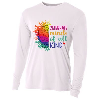 Celebrate Minds Of All Kind Neurodiversity Brain Cooling Performance Long Sleeve Crew