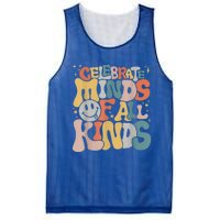 Celebrate Minds Of All Kinds Neurodiversity Autism Awareness Mesh Reversible Basketball Jersey Tank