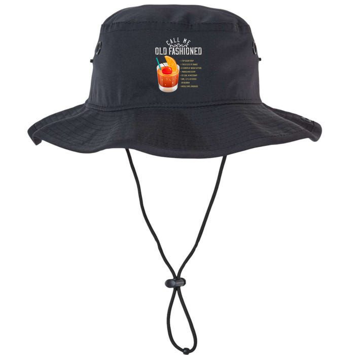 Call Me Old Fashioned Whiskey Cocktail Drinking Bucket Hat