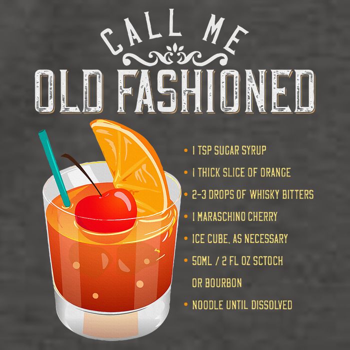 Call Me Old Fashioned Whiskey Cocktail Drinking Vector Backpack