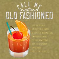 Call Me Old Fashioned Whiskey Cocktail Drinking Garment-Dyed Women's Muscle Tee