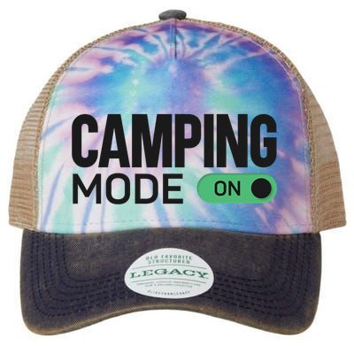 Camping Mode On Tent Legacy Tie Dye Trucker Hat