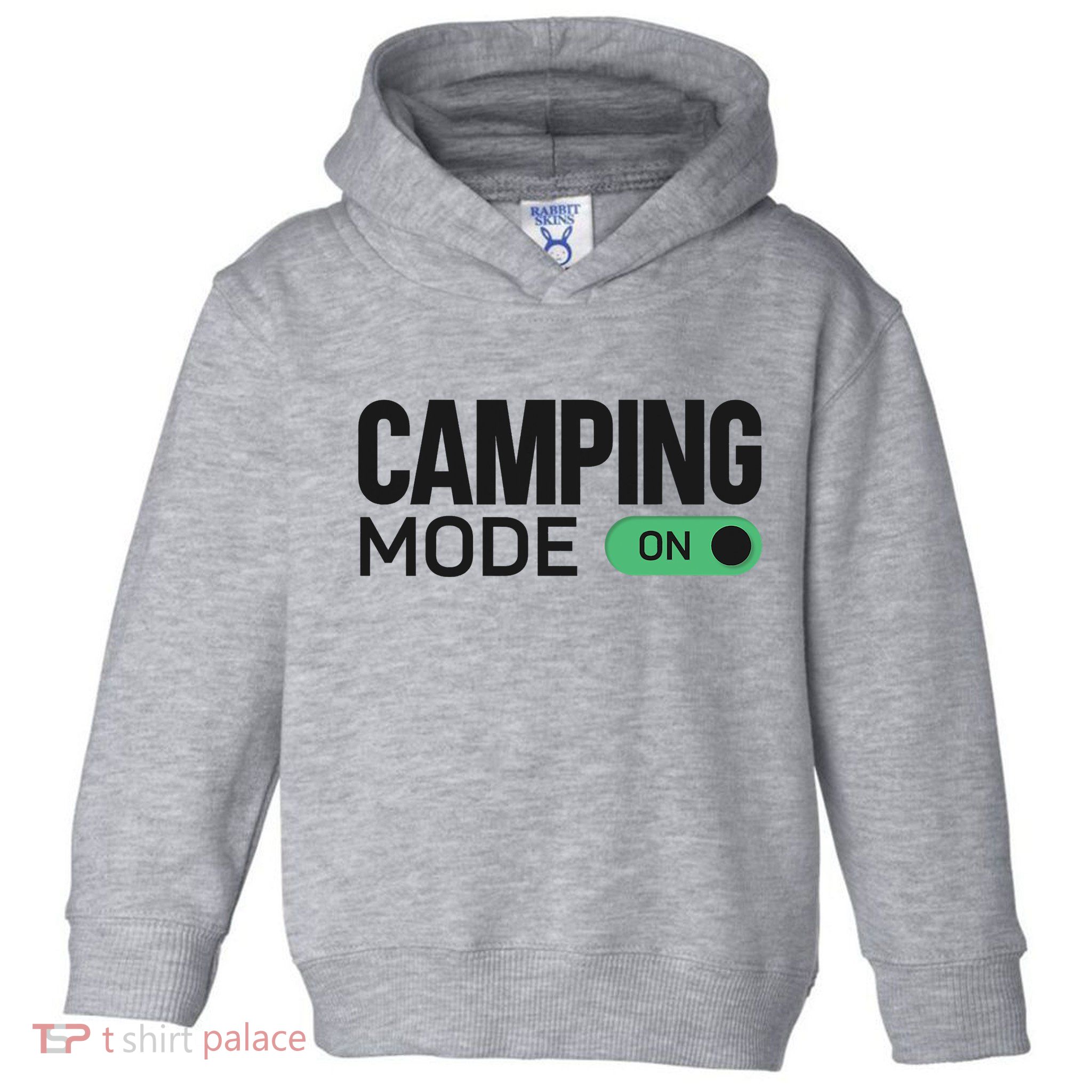 Camping Mode On Tent Toddler Hoodie