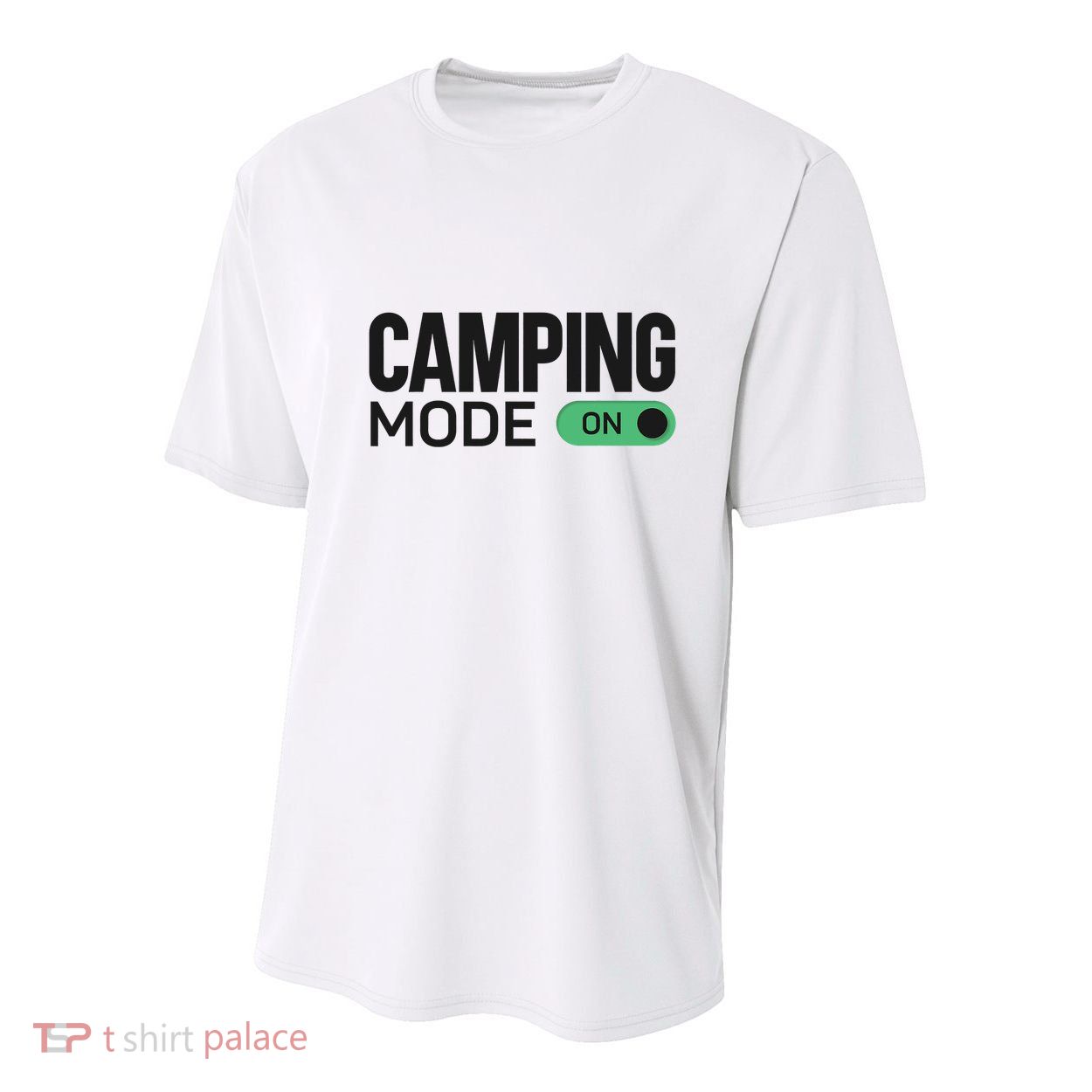 Camping Mode On Tent Youth Performance Sprint T-Shirt