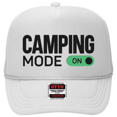 Camping Mode On Tent Trucker Hat