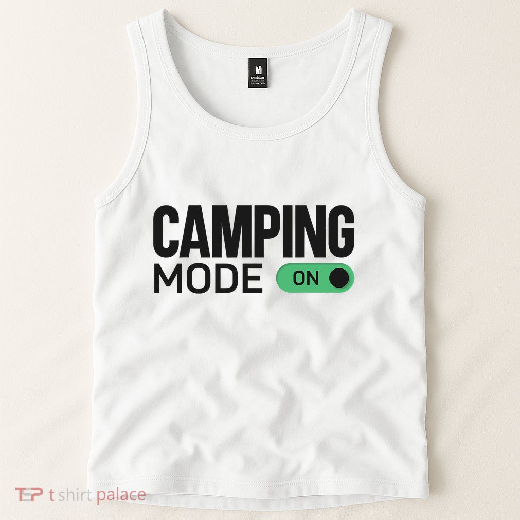 Camping Mode On Tent Tank Top