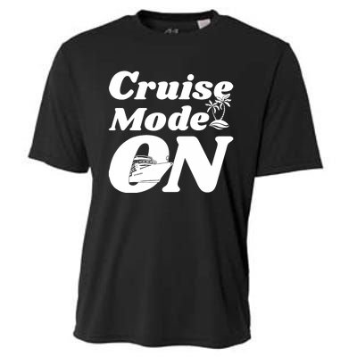 Cruise Mode On Cruising Cooling Performance Crew T-Shirt