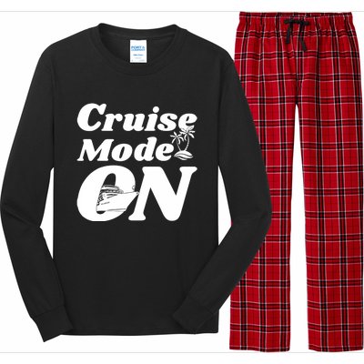 Cruise Mode On Cruising Long Sleeve Pajama Set