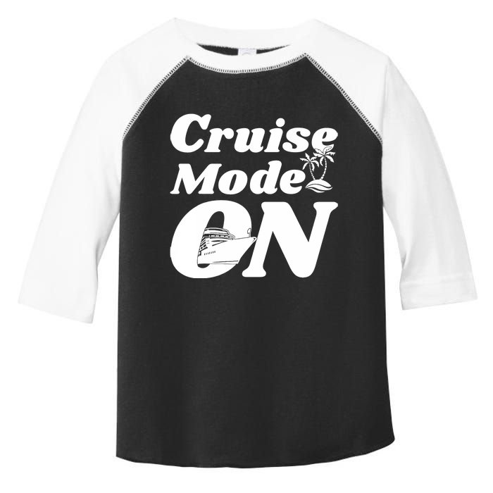 Cruise Mode On Cruising Toddler Fine Jersey T-Shirt