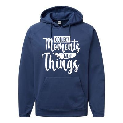 Collect Moments Outdoor Camping Trip Family Performance Fleece Hoodie